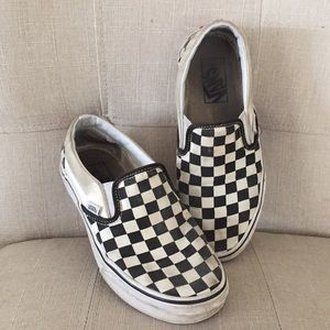 Vans Checkerboard Slip-on Black/Off White Check